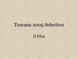Toscana 2005 Selection
