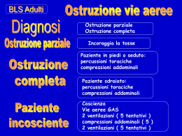 Ostruzione vie aeree