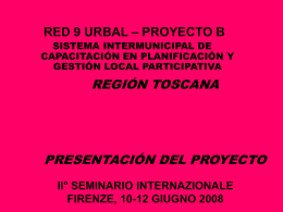 TOSCANA: una ley regional sobre la participaci&oacute;n