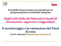 Diapositiva 1 - Provincia di Torino