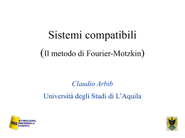 FourierMotzkinPDF_2 - University of L`Aquila