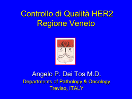 Angelo P. Dei Tos M.D. - Registro Tumori del Veneto