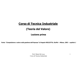 Introduzione al Corso