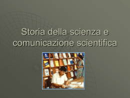 La comunicazione scientifica