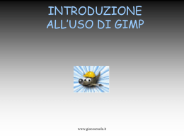 2.1. Introduzione a Gimp