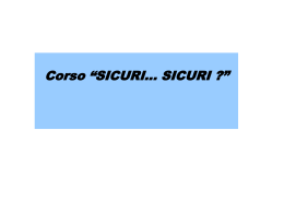 principali infortuni scuole