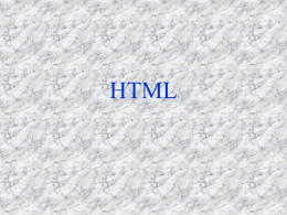 HTML (3) - IIS Cartesio Luxemburg