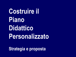 PDP2 -Organizzazione Prof. Fogarolo
