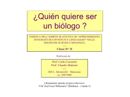 &iquest;Qui&eacute;n quiere ser un bi&oacute;logo