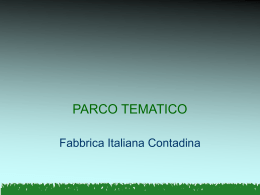Presentazione FabbricaItalianaContadina(fico)