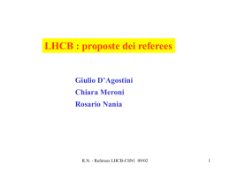 Milestones LHCB 2002