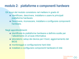 Interfacce I/O - Dipartimento di Informatica
