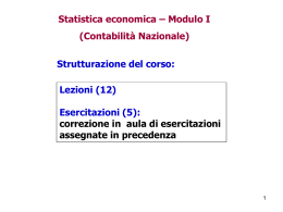 Lucidi - Dipartimento di Economia, Finanza e Statistica