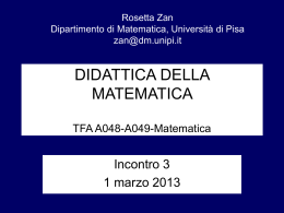 3_1marzo - Dipartimento di Matematica
