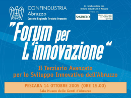 Presentazione Ing. Silvi