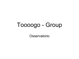 orientamento toooogo