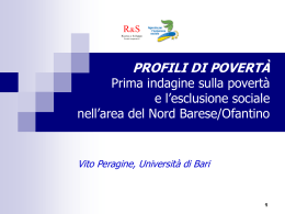 peragine - Centro di Analisi delle Politiche Pubbliche