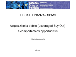 LBO - Universit&agrave; degli Studi di Parma