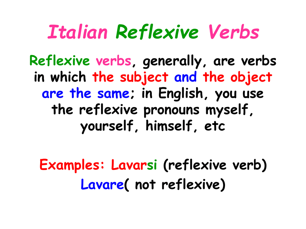 italian conjugation of scarica