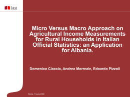 2.b1. Micro Versus Macro Approach on Agricultural Income