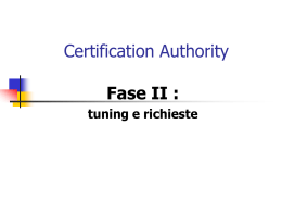 tuning - Sicurezza su reti 2