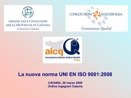 AICQ - Ordine degli Ingegneri della Provincia di Catania