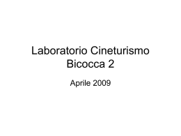 Laboratorio Cineturismo Bicocca 2