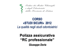 Doria Giuseppe & Bellisario Paola Snc Numero Iscrizione RUI