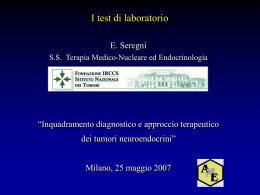 test di laboratorio