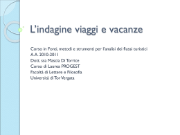 viaggi - Didattica Uniroma2