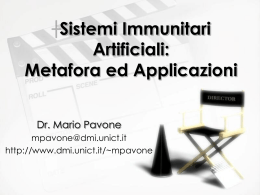 Sistemi Immunitari Artificiali: Metafora ed Applicazioni