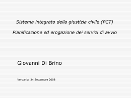 Il sistema integrato della giustizia civile