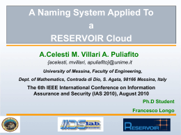 Universit&agrave; degli Studi di Messina