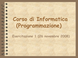 ProgrammazioneES1