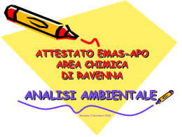 ATTESTATO EMAS-APO AREA CHIMICA DI RAVENNA