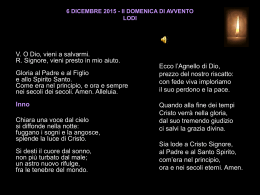 6 DICEMBRE 2015 - II DOMENICA DI AVVENTO LODI - Atma-o