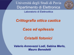 Università degli Studi di Pavia Dipartimento di Elettronica