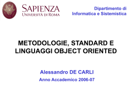 universit&agrave; degli studi di roma &ldquo;la sapienza&rdquo; dipartimento di