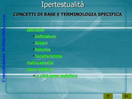 Ipertestualit&agrave; - IHMC Public Cmaps