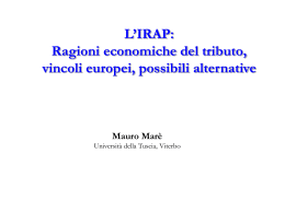 Mauro Mar&eacute; - econpubblica