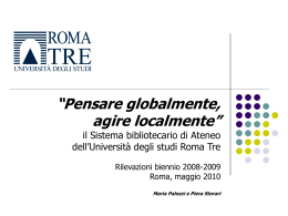 slides - Coordinamento SIBA