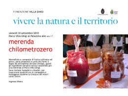 PowerPoint Presentation - Fondazione Villa Ghigi | Fondazione Villa