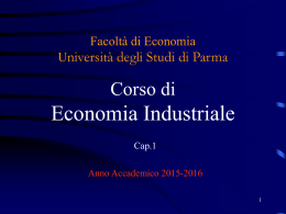 Cap. 1 - Dipartimento di Economia