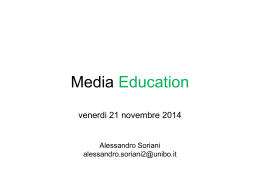 media education Soriani