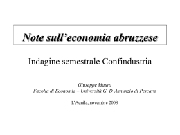 Pino Mauro - Confindustria Abruzzo