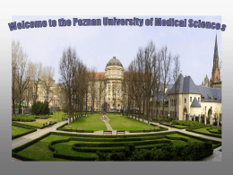 in Poznan University of Medical Sciences
