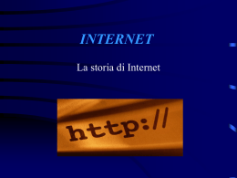 INTERNET - Siti web cooperativi per le scuole