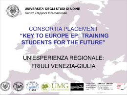 legami di un Consorzio con il territorio