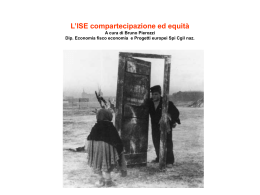 L`ISE compartecipazione ed equit&agrave;