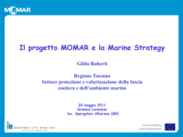 Il progetto MOMAR e la Marine Strategy - mo